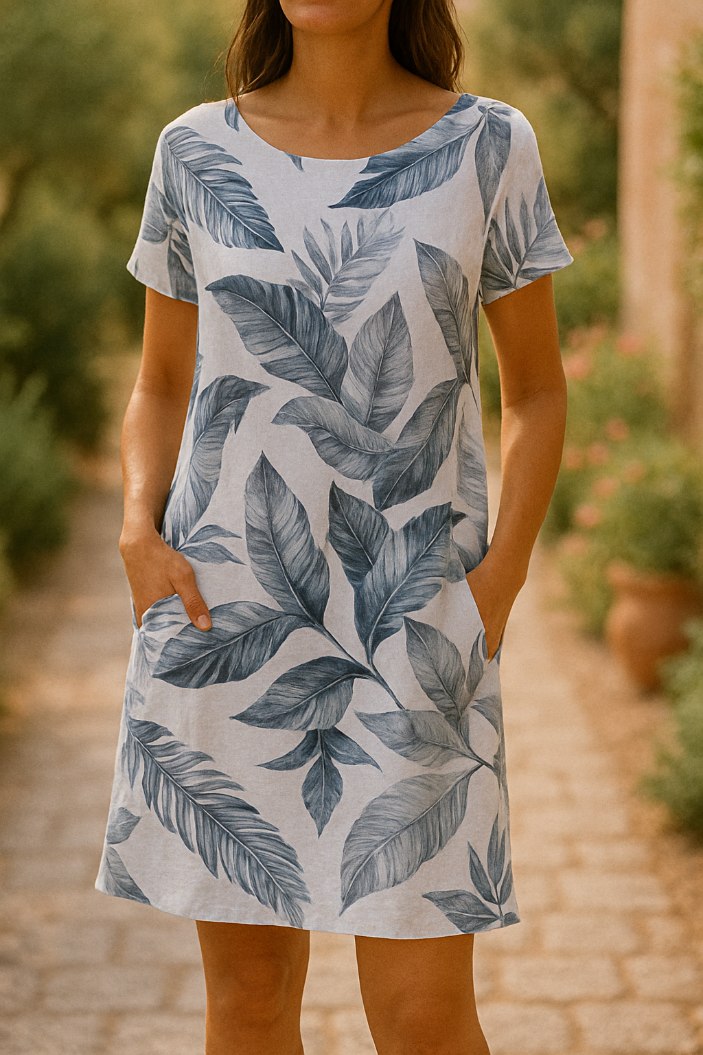 Ranya™ | Bata Elegante de Lino