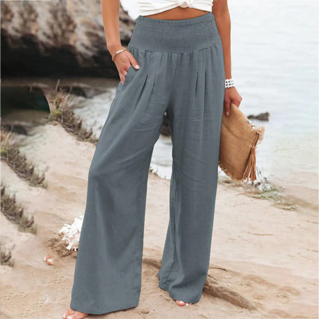 Dahlia™ | Pantalón Cómodo de Algodón y Cáñamo