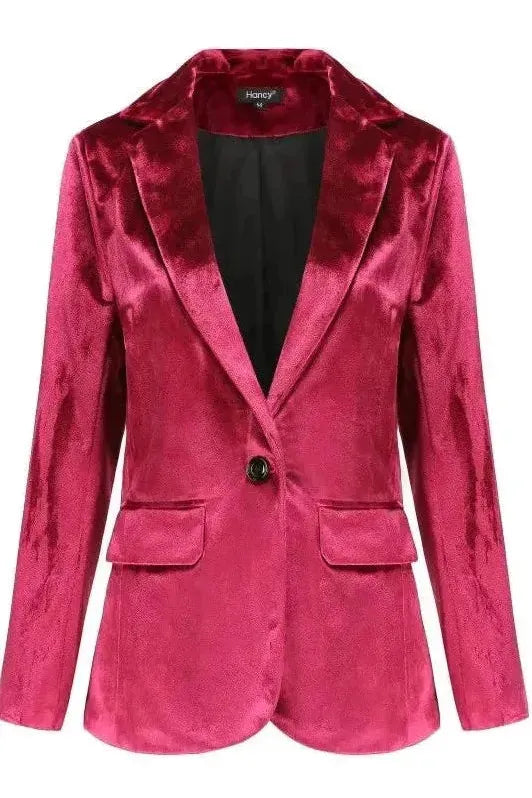 Liora™ | Blazer Elegante de Terciopelo