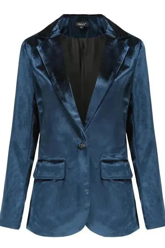 Liora™ | Blazer Elegante de Terciopelo