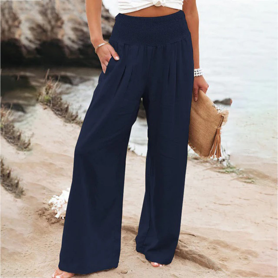 Dahlia™ | Pantalón Cómodo de Algodón y Cáñamo