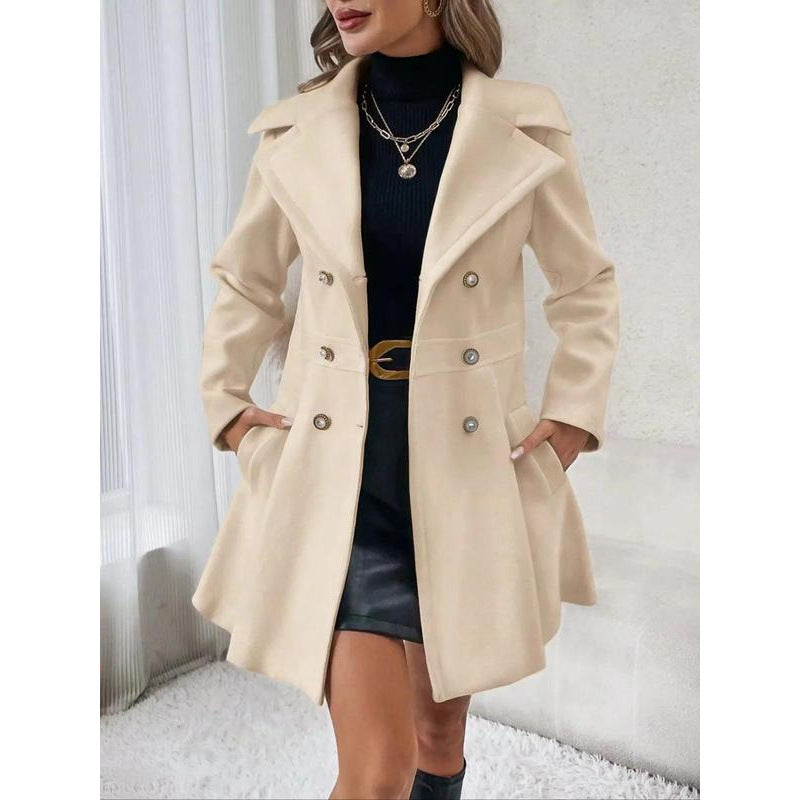 Maria™ | Elegante Chaqueta de Otoño de Doble Botón