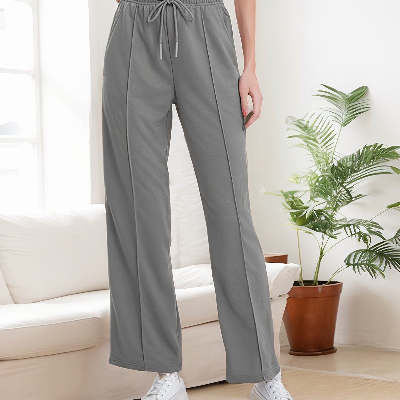 Bulma™ | Pantalones Anchos Elegantes de Algodón