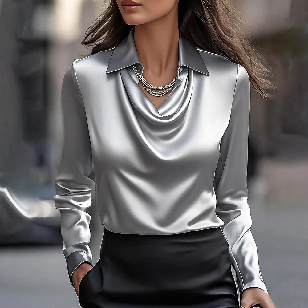 Noa™ | Camisón Elegante de Algodón con Escote