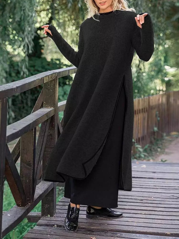 Rosalind™ | Robe Larga de Tricot Elegante