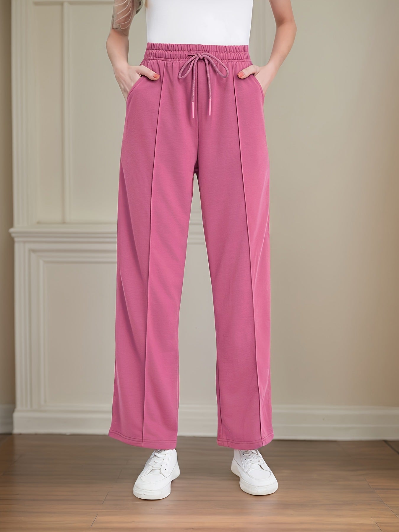 Bulma™ | Pantalones Anchos Elegantes de Algodón