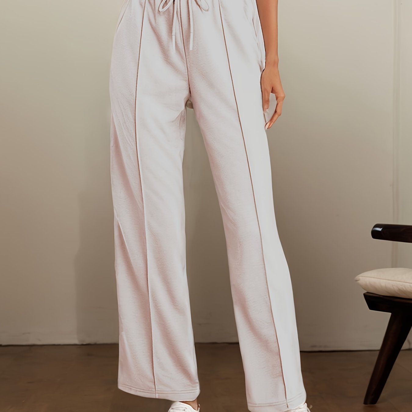 Bulma™ | Pantalones Anchos Elegantes de Algodón
