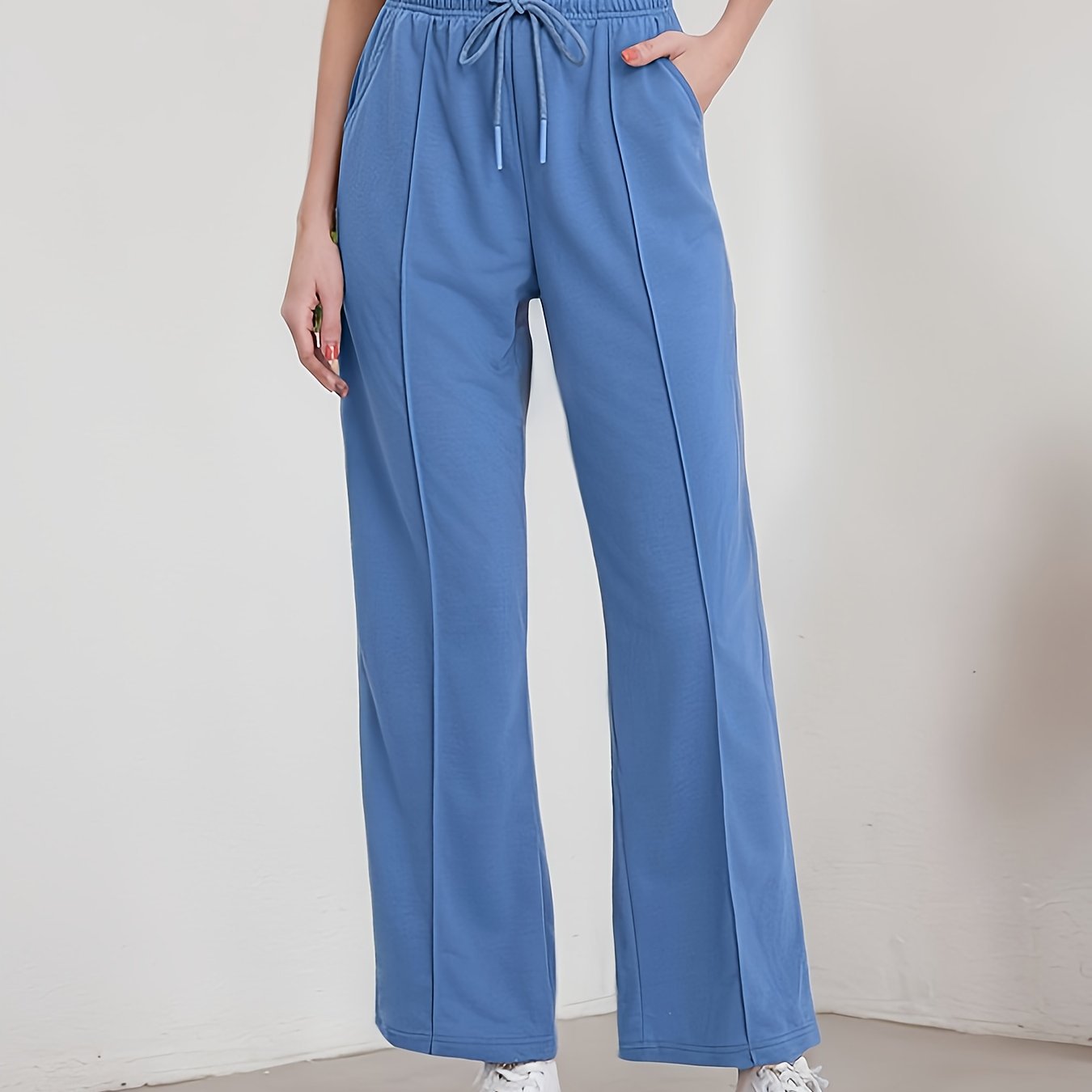 Bulma™ | Pantalones Anchos Elegantes de Algodón
