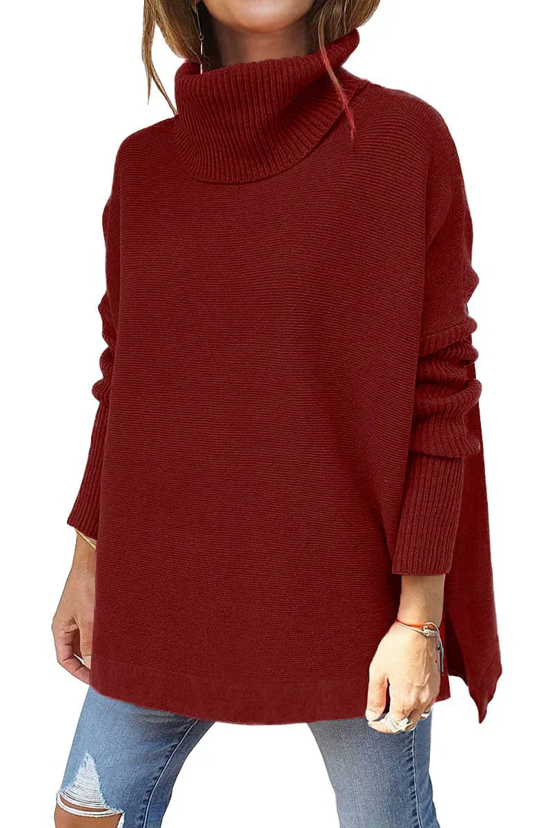 Cina™ | Sudadera Oversize con Cuello Alto