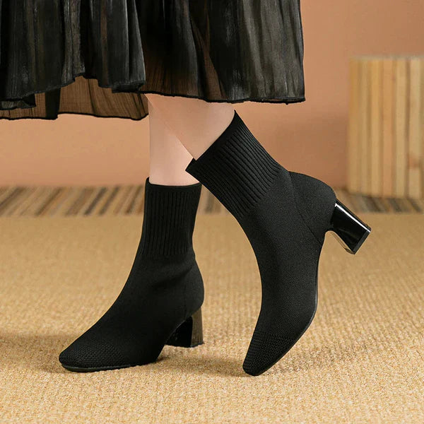 Josie™ | Botines Tricotados Chic