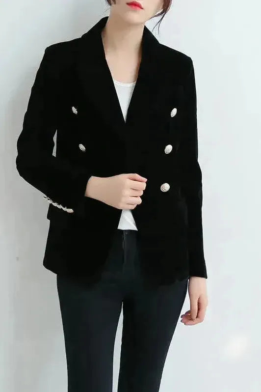 Nola™ | Blazer Elegante de Terciopelo