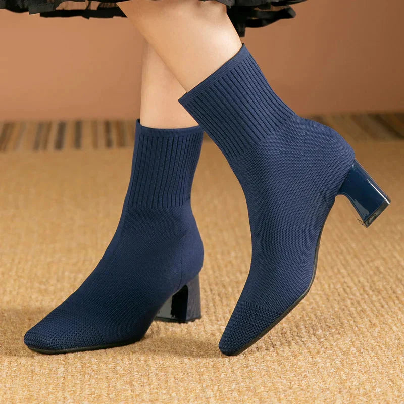 Josie™ | Botines Tricotados Chic