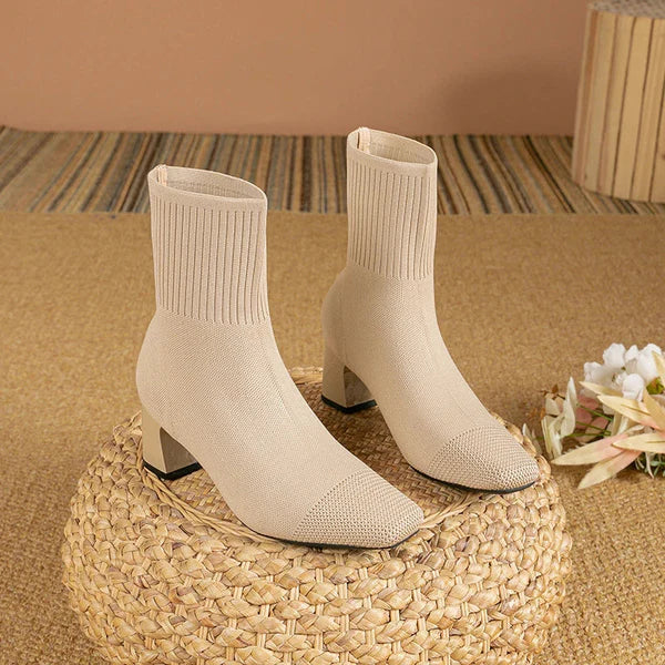 Josie™ | Botines Tricotados Chic