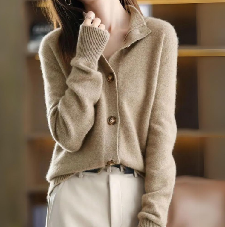Sela™ | Cárdigan elegante con botones