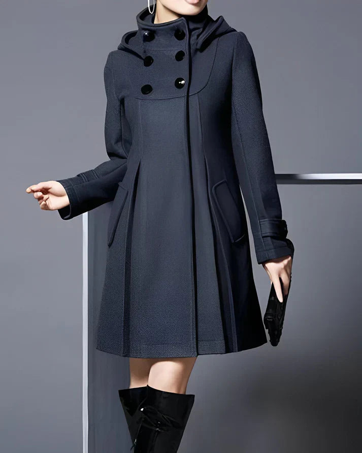 Monty™ | Abrigo Elegante de Lana con Capucha