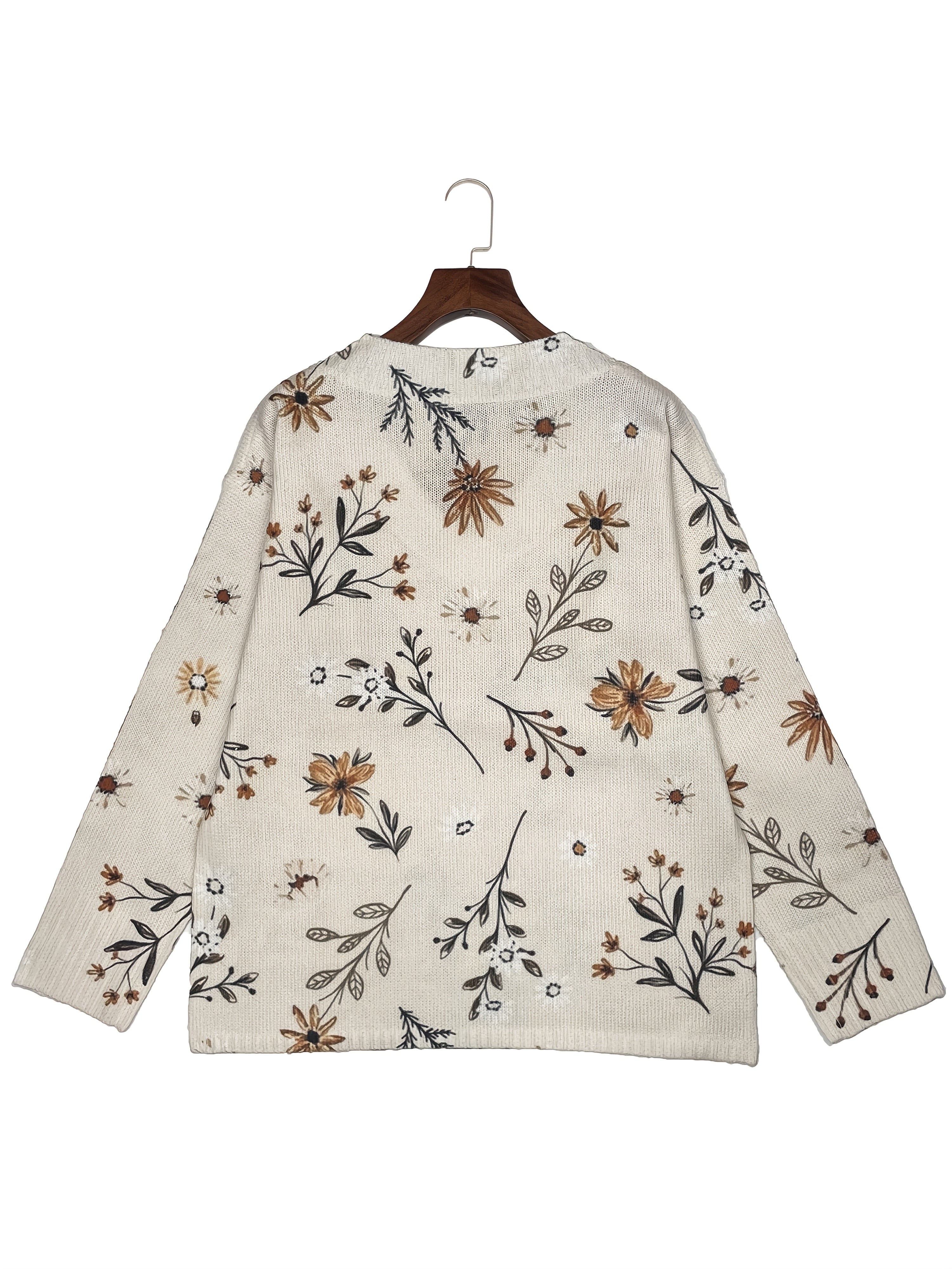 Carine™ | Cárdigan Floral Elegante