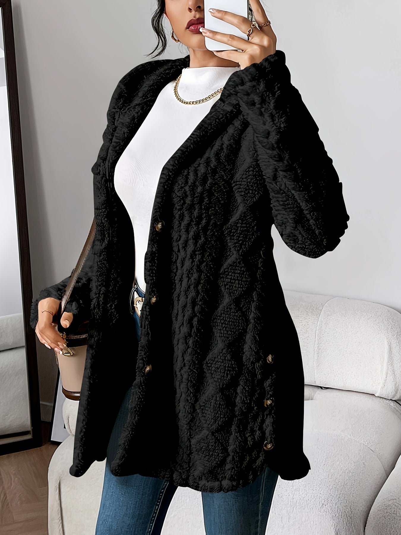 Mel™ | Cárdigan Acogedor con Capucha