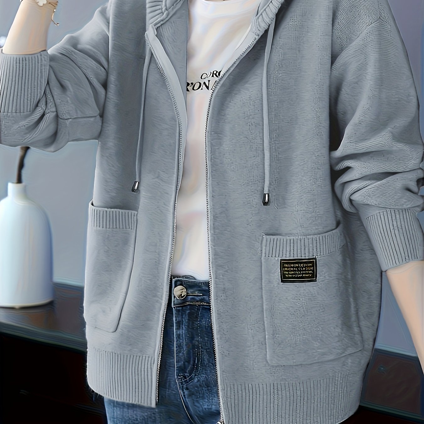 Océane™ | Cárdigan con capucha