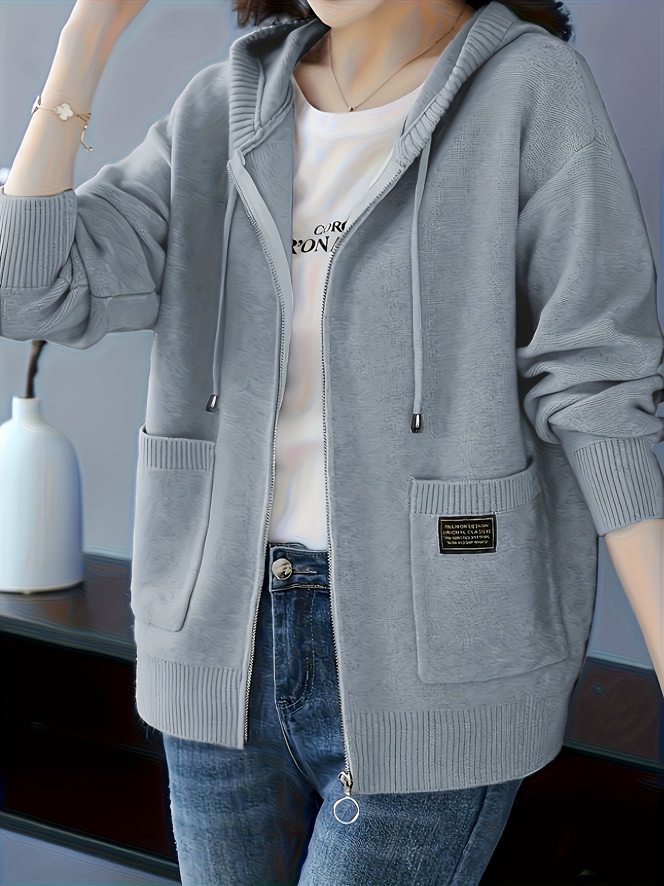 Océane™ | Cárdigan con capucha