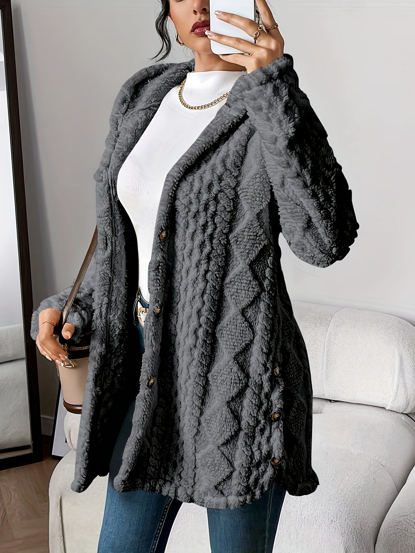 Mel™ | Cárdigan Acogedor con Capucha