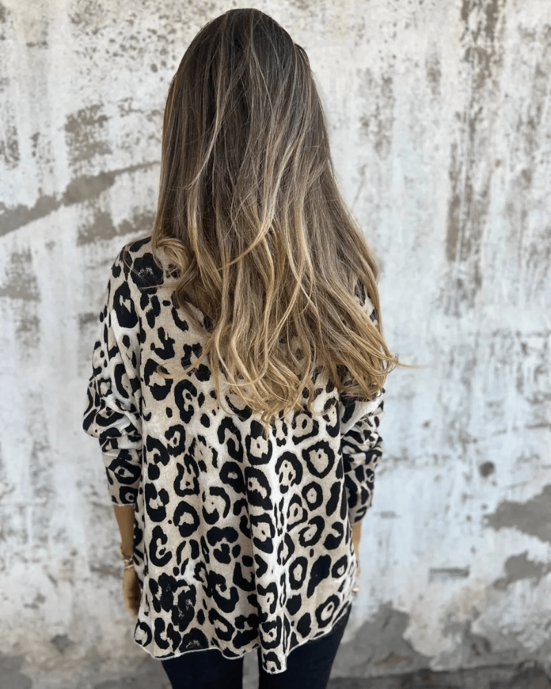 Valera™ | Top Casual Leopardo