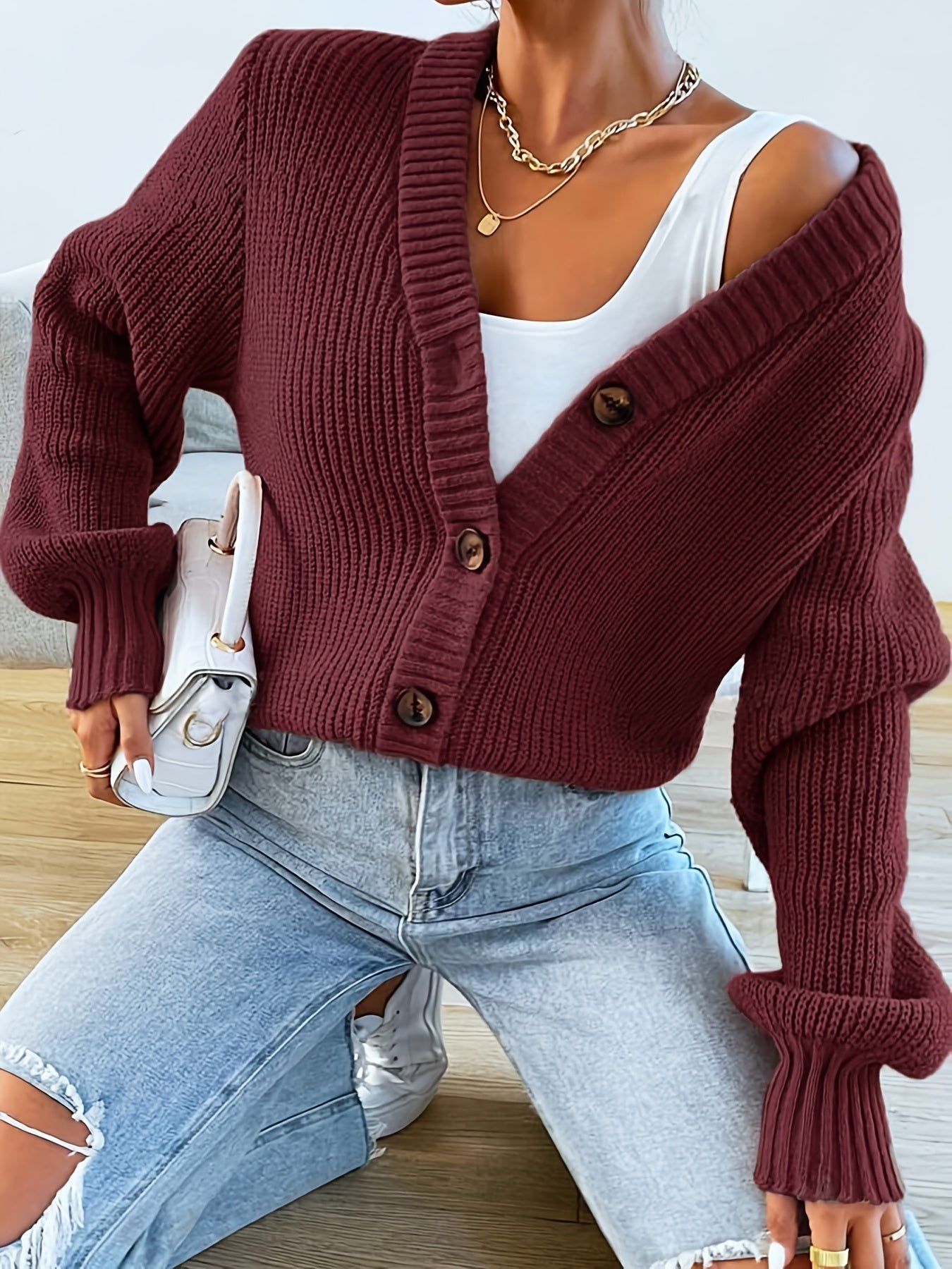 Annabelle™ | Cárdigan Suave Esmeralda, Elegancia Desenfadada