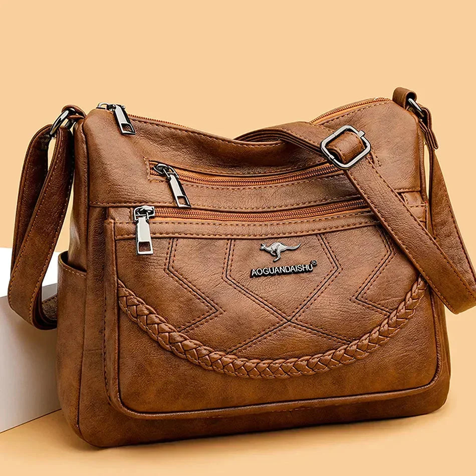 Elara™ | Sac Élégant en Cuir