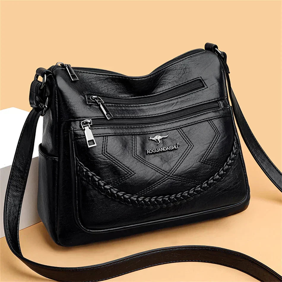 Elara™ | Sac Élégant en Cuir