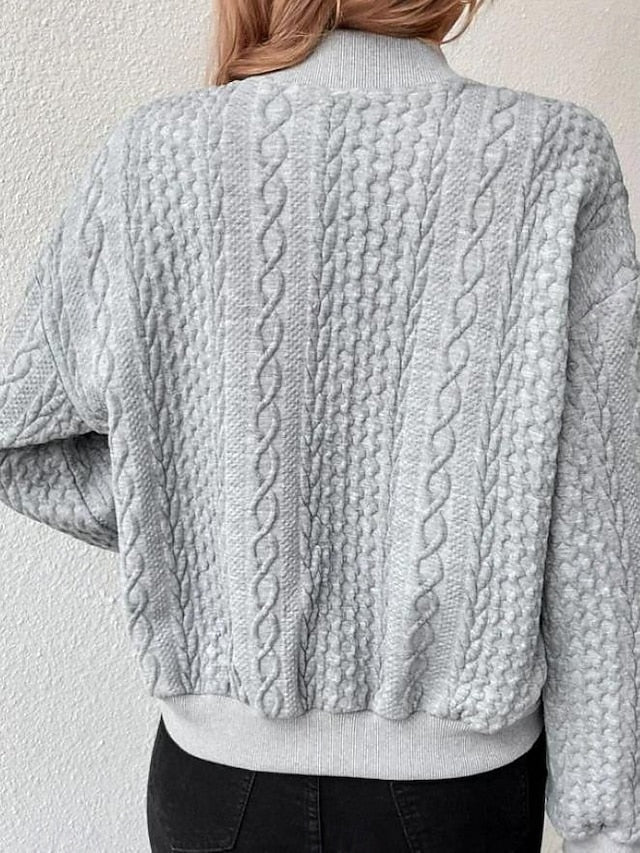 Amara™ | Chaqueta Casual de Poliéster, Confort Elegante
