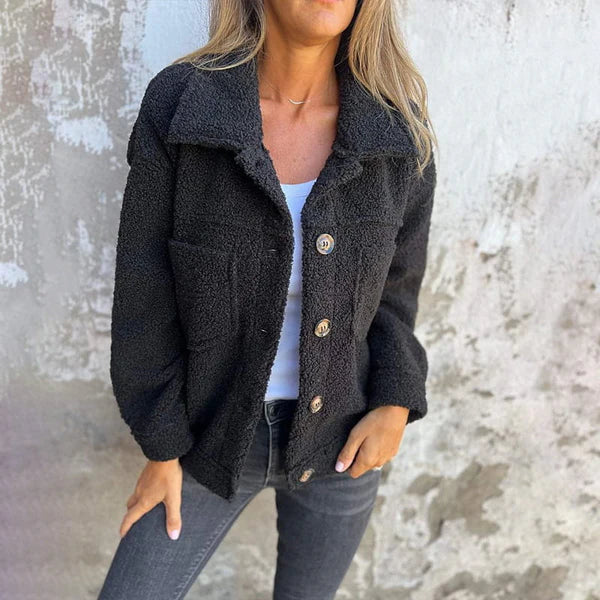 Zoe™ | Chaqueta Elegante de Lana - Confort y Estilo
