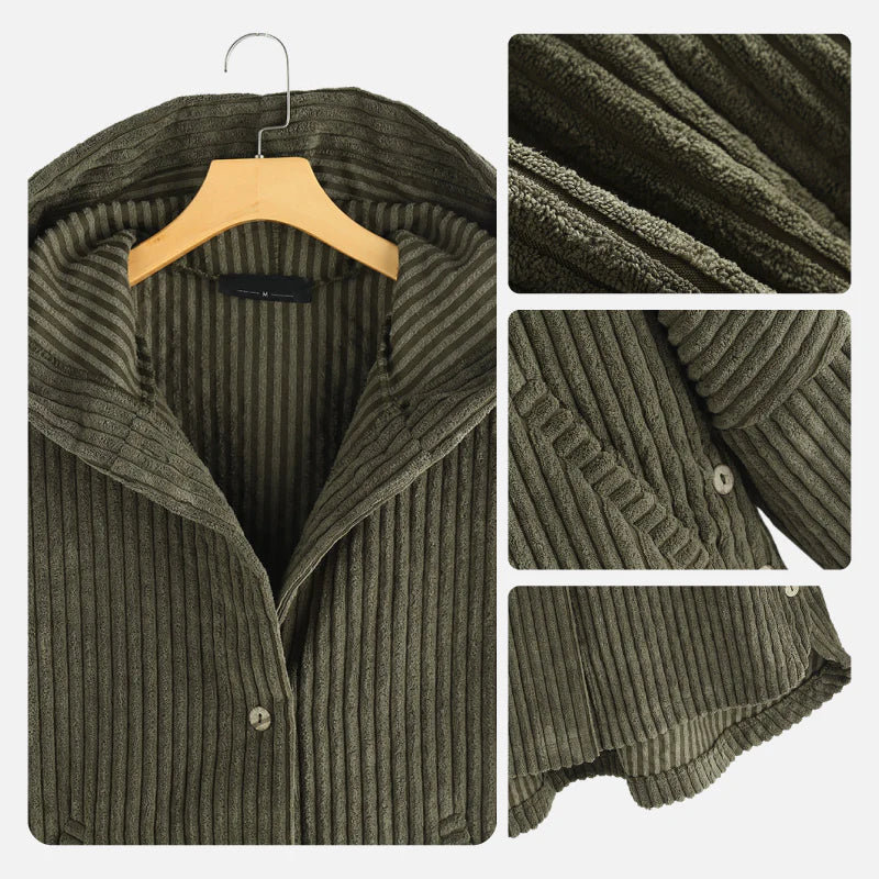 Dana™ | Abrigo de Pana con Capucha