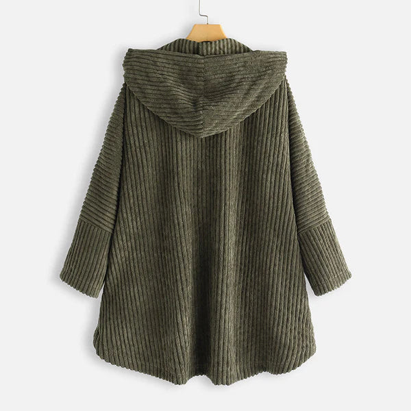 Dana™ | Abrigo de Pana con Capucha