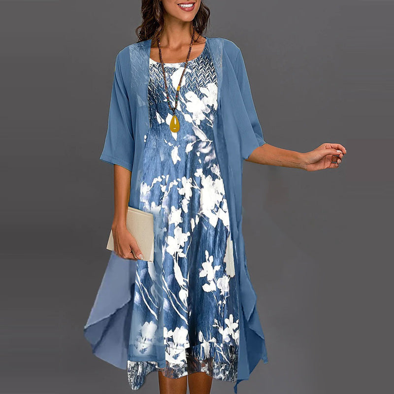 Adeline™ | Conjunto Elegante de Algodón de 2 Piezas