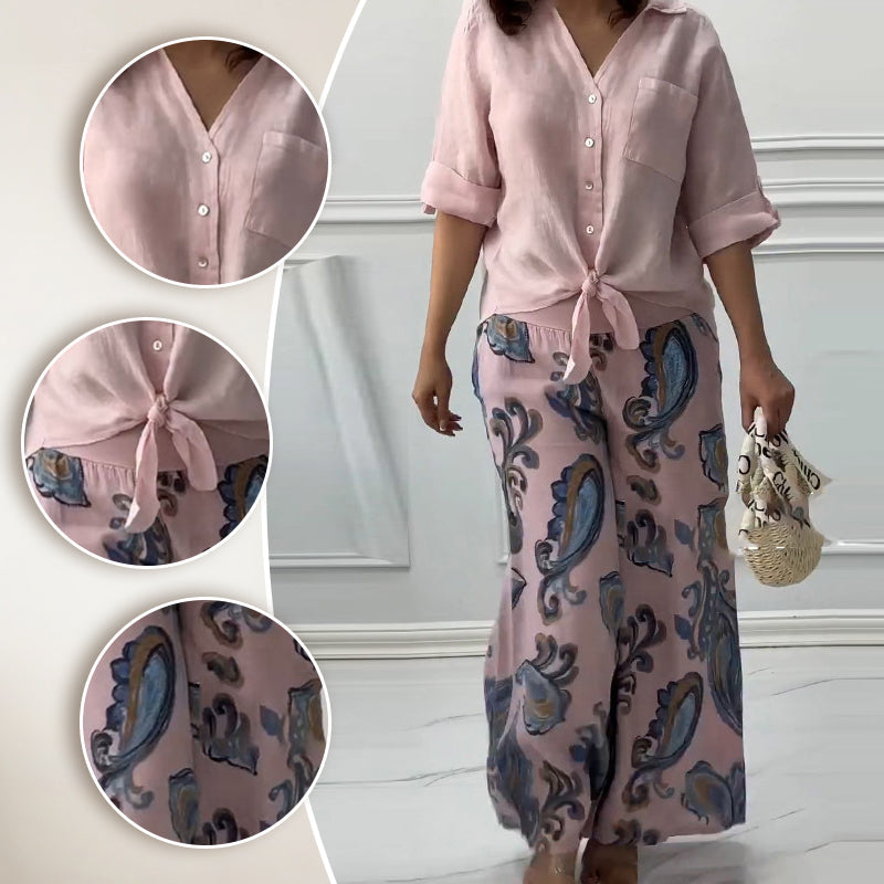 Pinas™ | Conjunto Elegante de Algodón Casual
